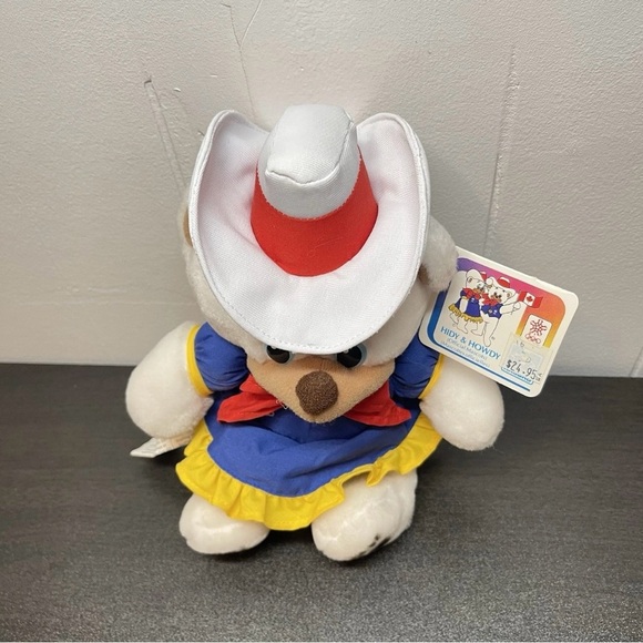 Vintage Calgary Olympic Games Plush Mascot 1988 Hidy and Howdy With Tag - Picture 2 of 7